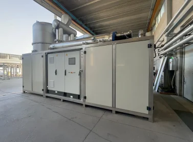EVAPORADOR DE CIRCULACIÓN FORZADA DE DOBLE EFECTO